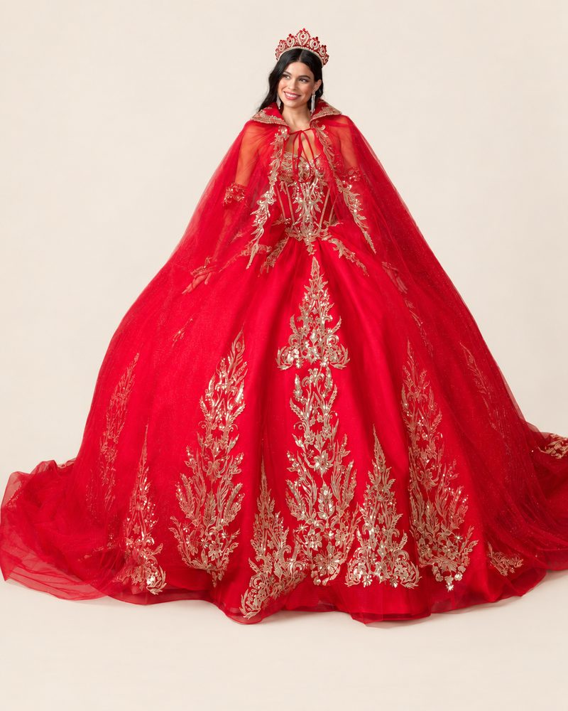 Vestido de XV Alexa en color rojo