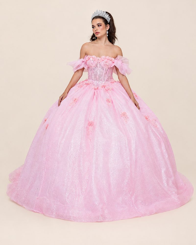 Vestido de XV Alma en color rosa
