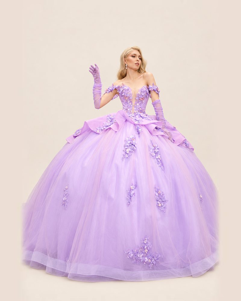 Vestido de XV Alondra en color lila