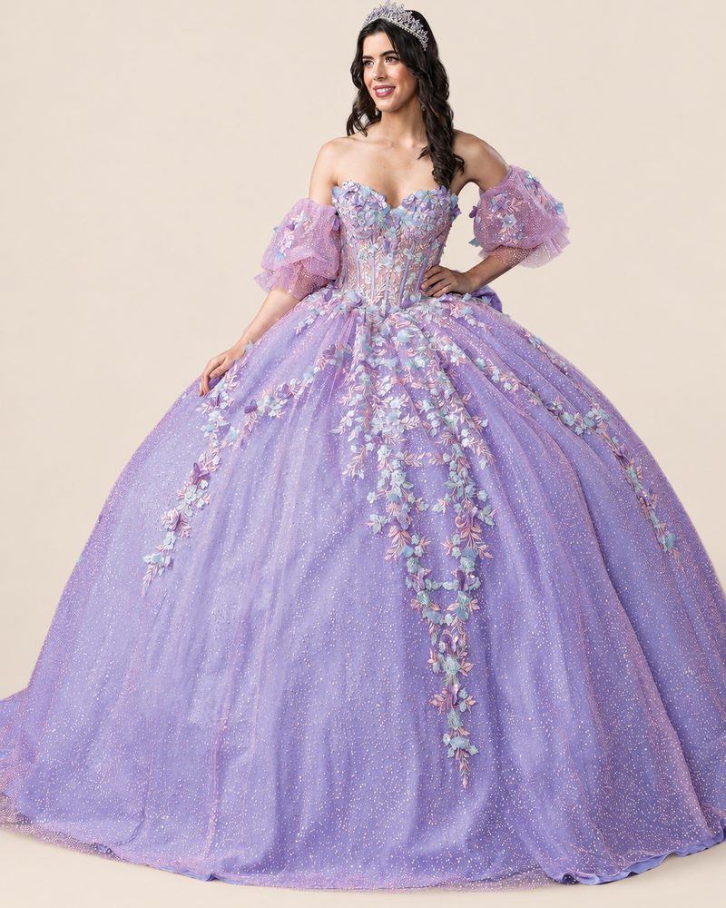 Vestido de XV Amara en color lila