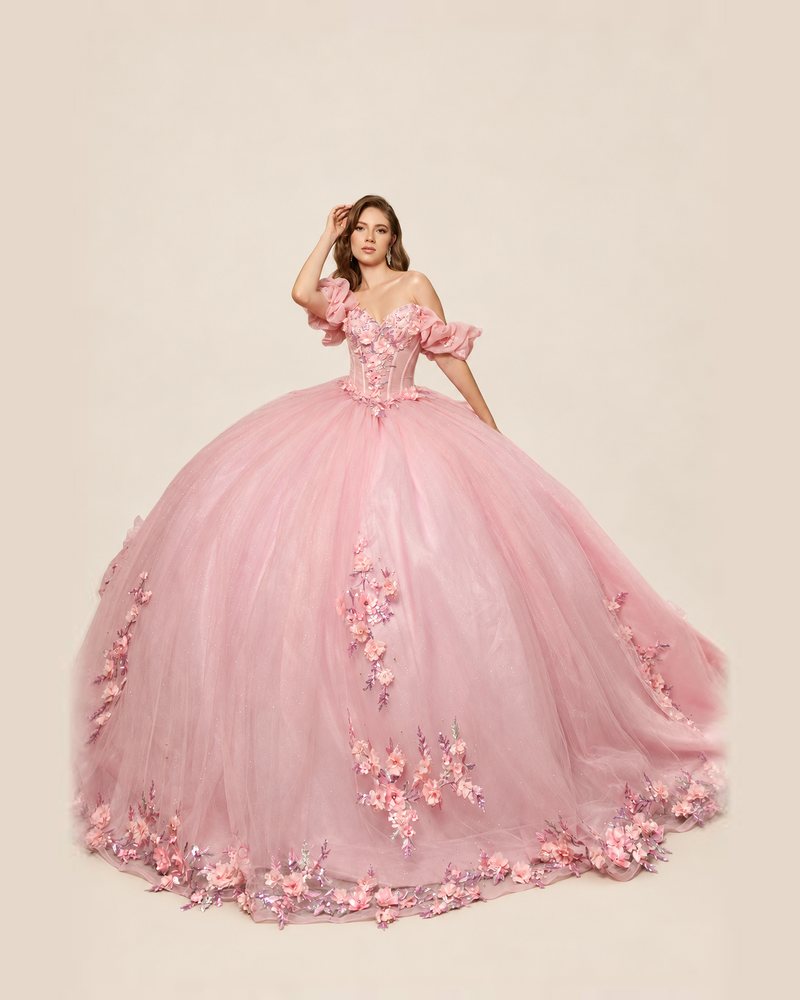 Vestido de XV Amaya en color rosa