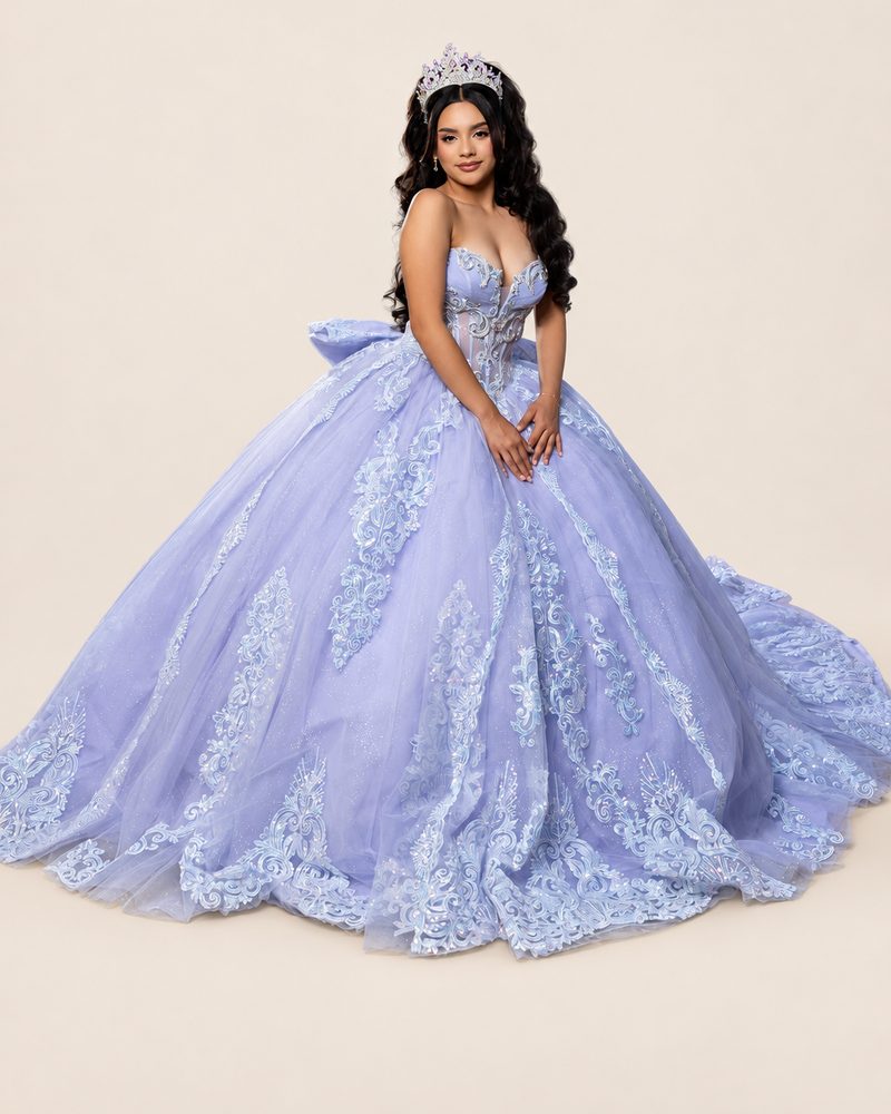 Vestido de XV Anabel en color lila