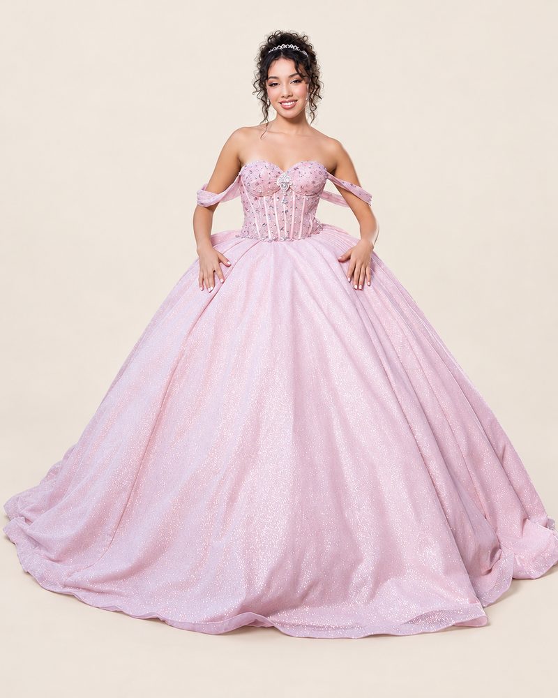 Vestido de XV Araceli en color rosa