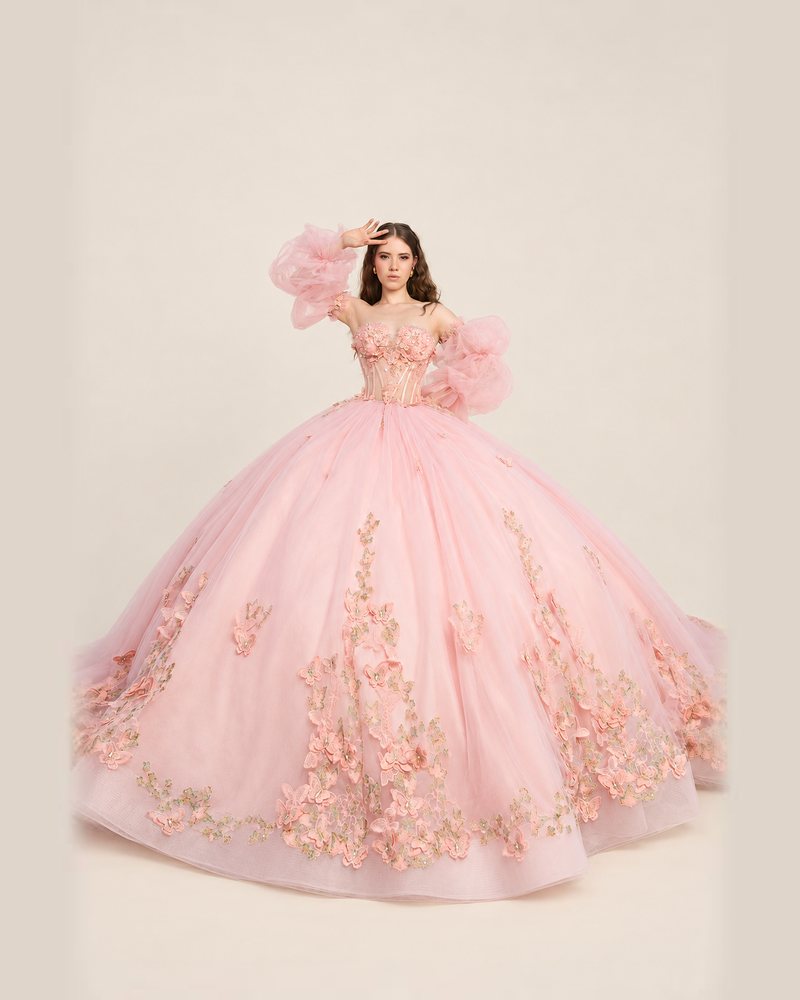 Vestido de XV Ariadna en color rosa