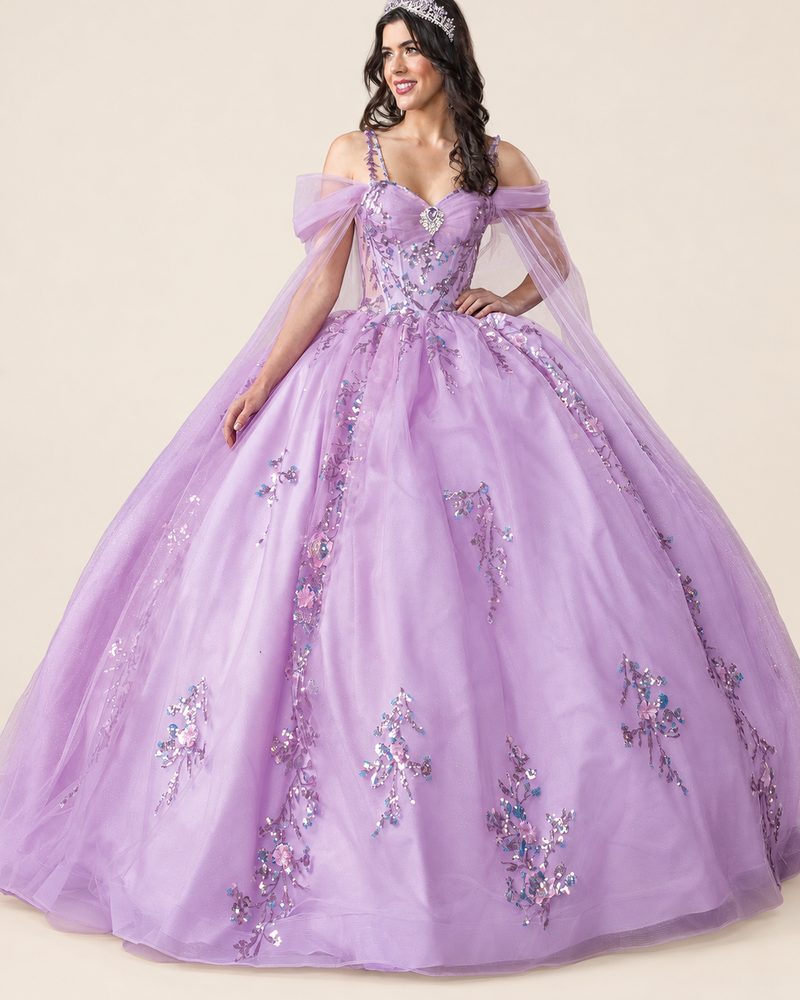Vestido de XV Ariana en color lila
