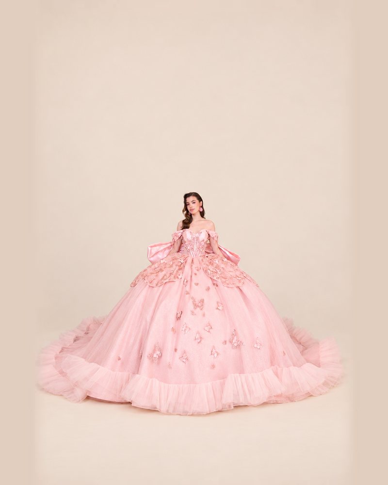 Vestido de XV Arianna en color blush