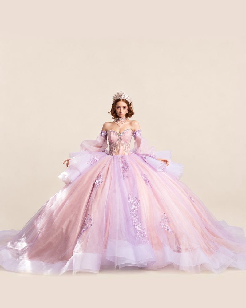 Vestido de XV Bianca en color rosa