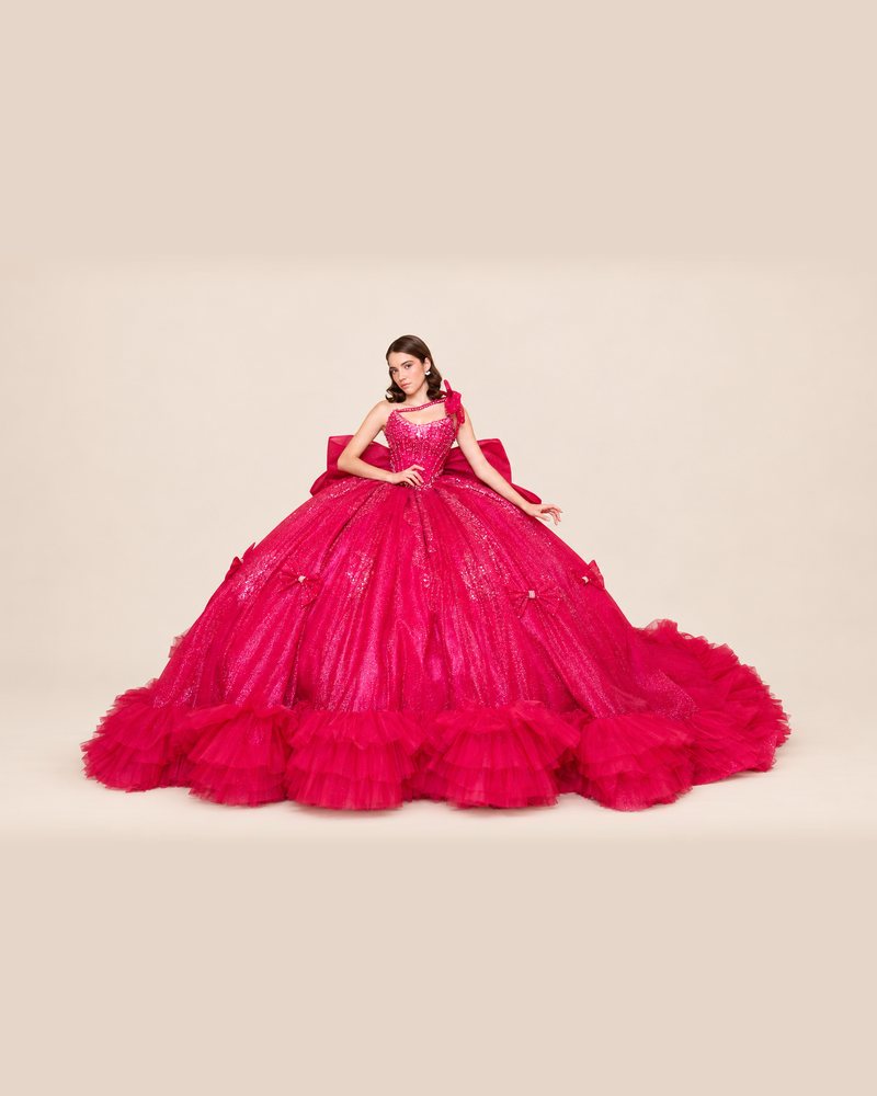 Vestido de XV Cecilia en color fucsia