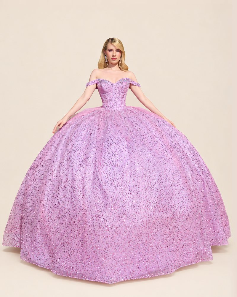 Vestido de XV Clara en color lila