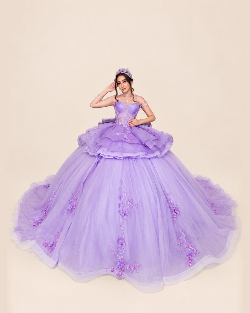Vestido de XV Clarissa en color lila