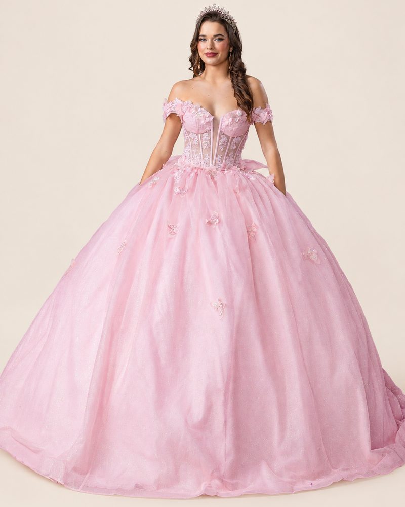 Vestido de XV Clío en color blush