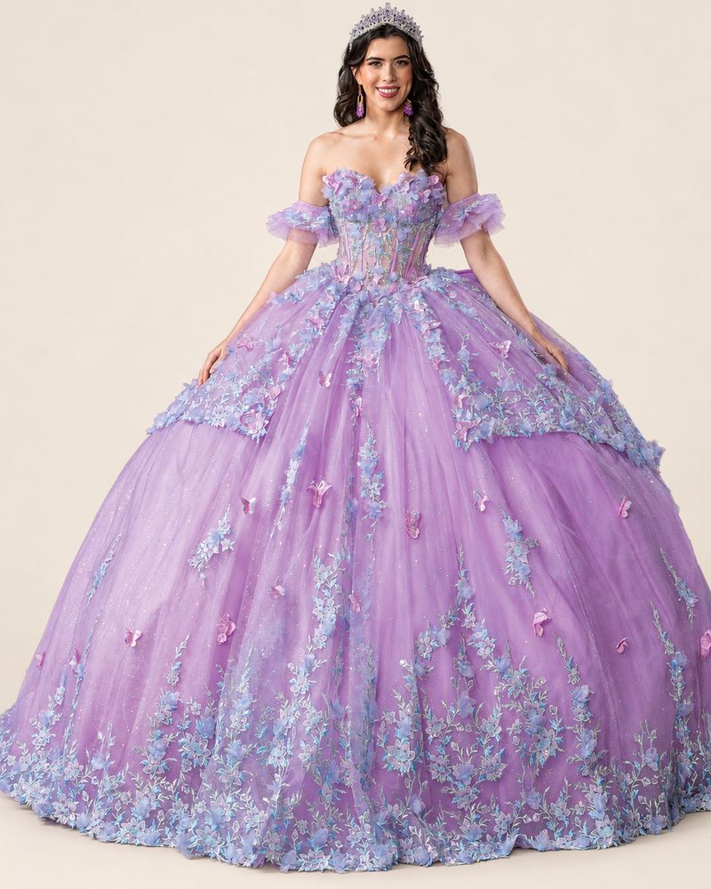 Vestido de XV Darla en color lila