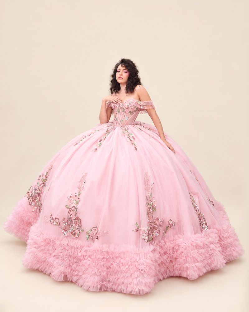 Vestido de XV Eloísa en color rosa