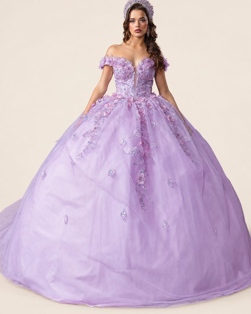Vestido de XV Emi en color lila