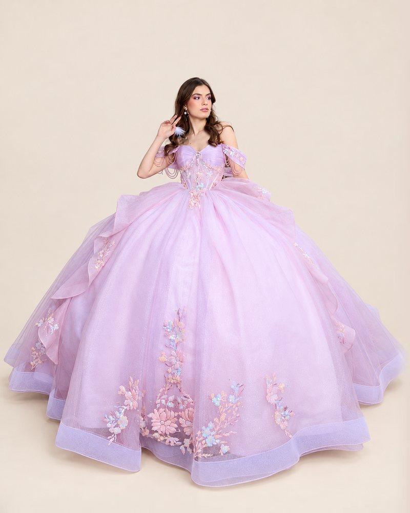 Vestido de XV Estefanía en color lila
