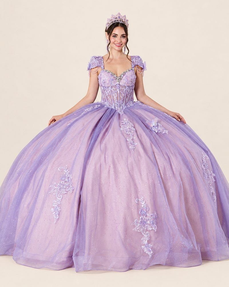 Vestido de XV Gema en color lila