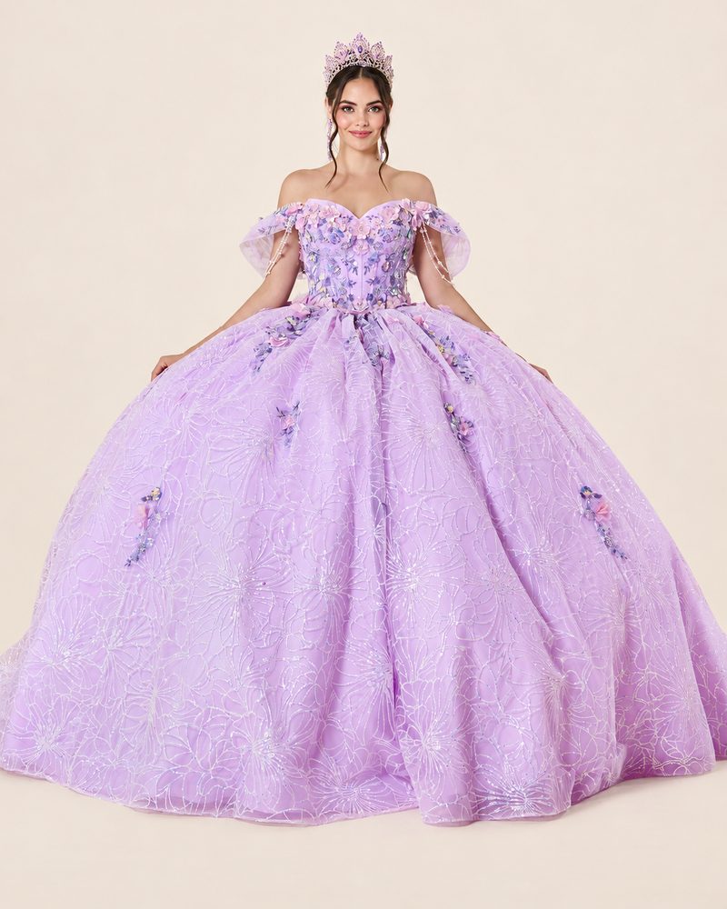 Vestido de XV Gisela en color lila