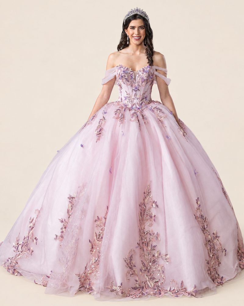 Vestido de XV Isa en color blush