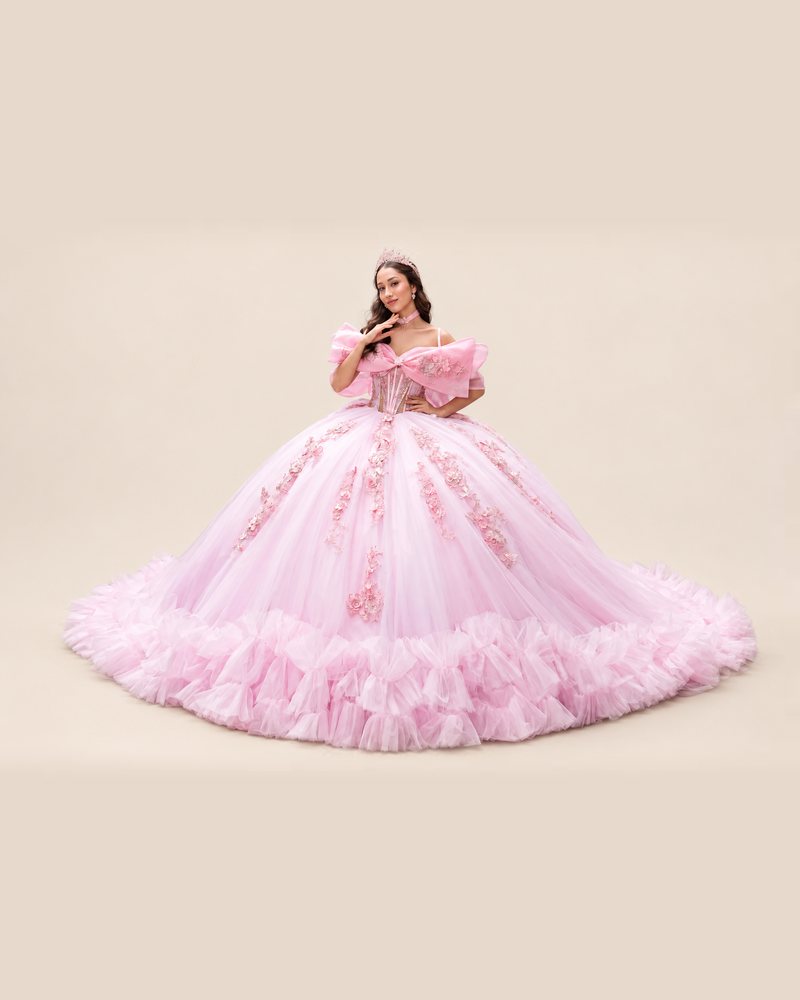 Vestido de XV Isabella en color rosa