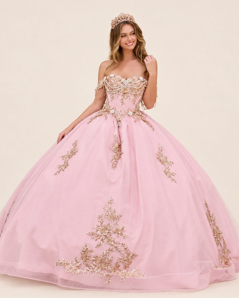 Vestido de XV Itzia en color blush