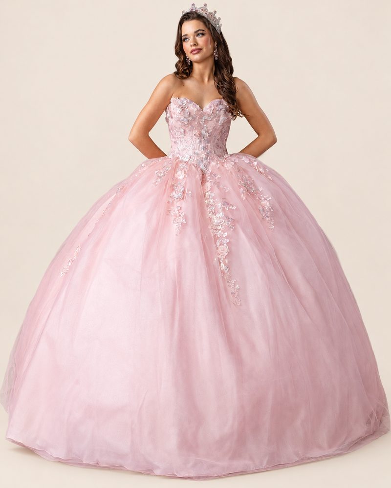 Vestido de XV Juana en color blush