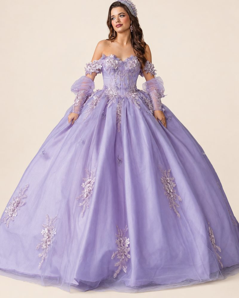 Vestido de XV Kami en color lila