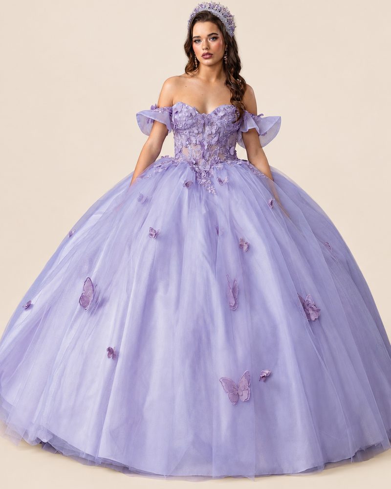 Vestido de XV Karime en color lila