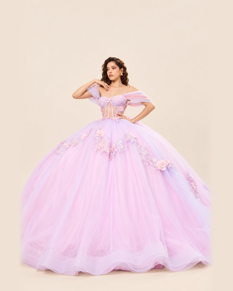 Vestido de XV Karina en color lila