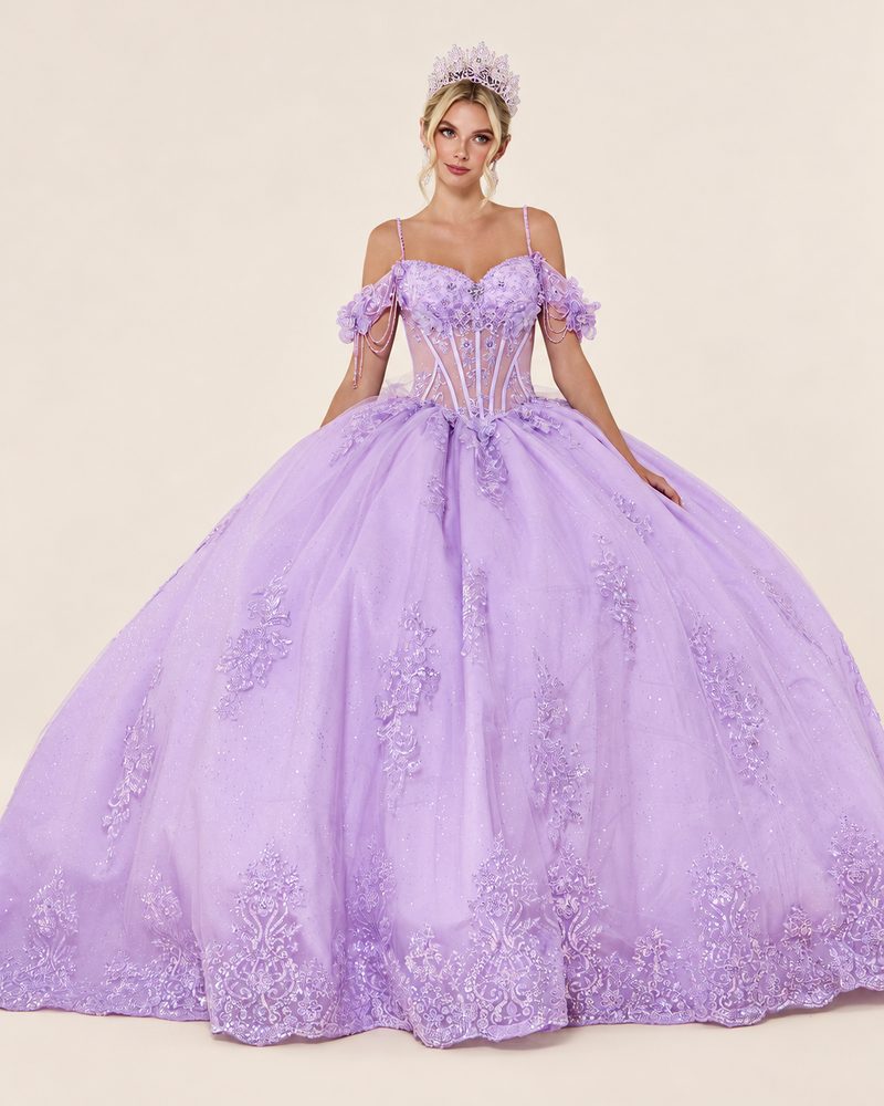 Vestido de XV Keila en color lila