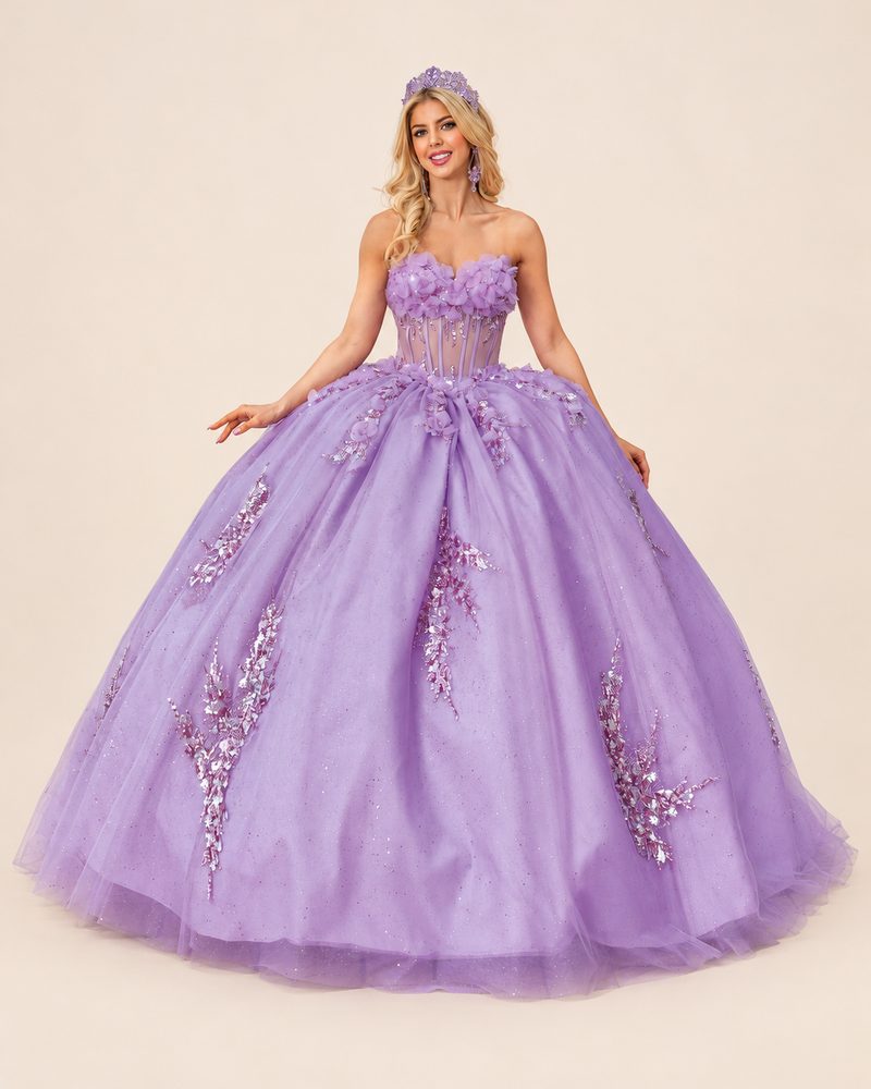 Vestido de XV Kimberly en color lila