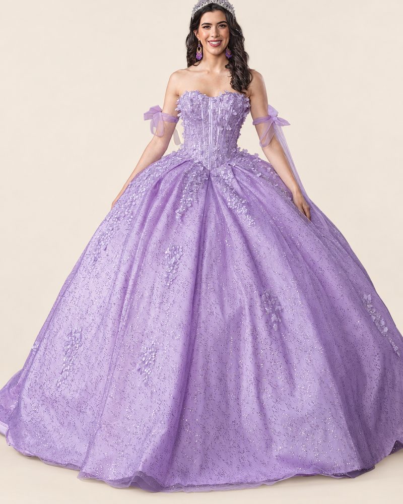 Vestido de XV Lali en color lila