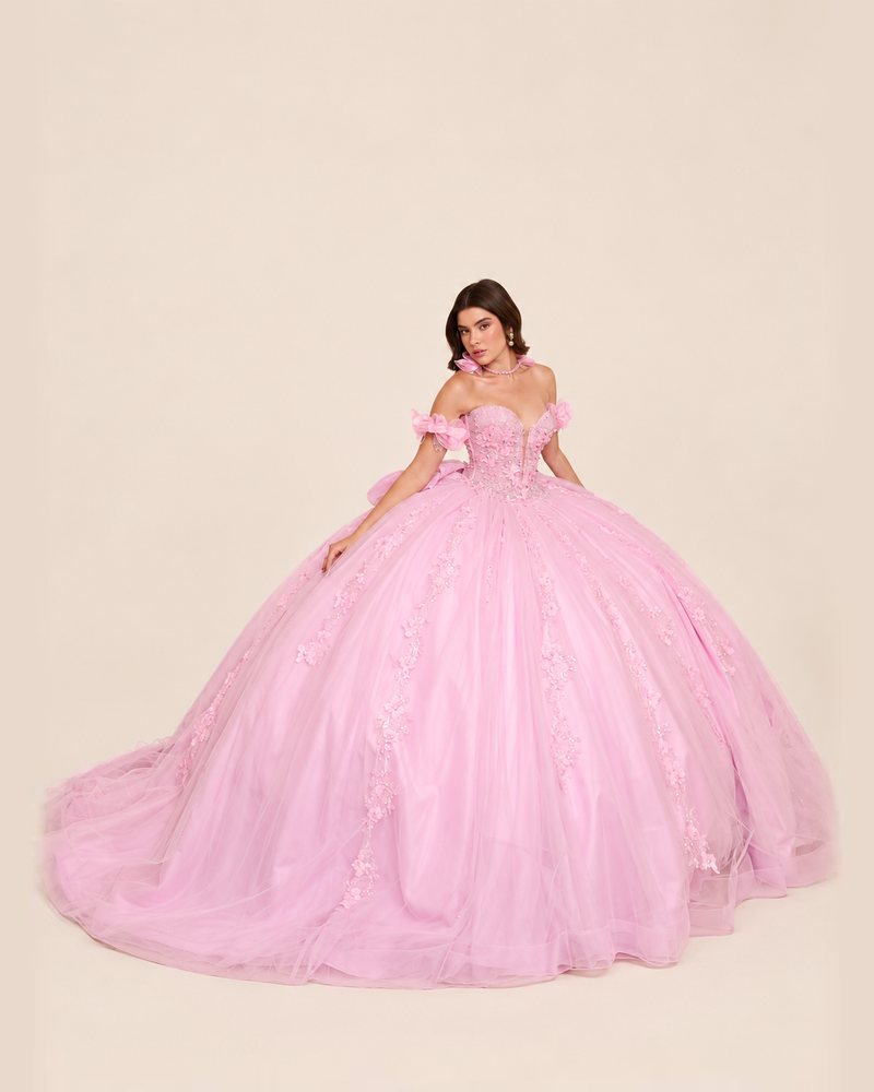 Vestido de XV Leonor en color rosa