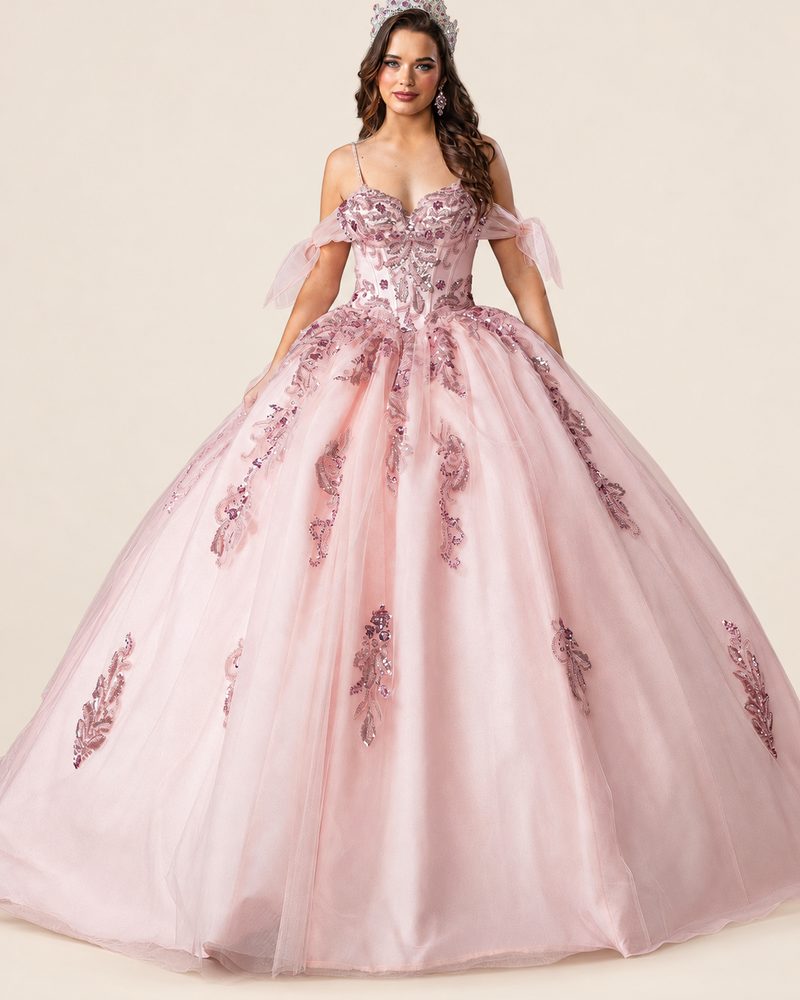 Vestido de XV Lesli en color blush