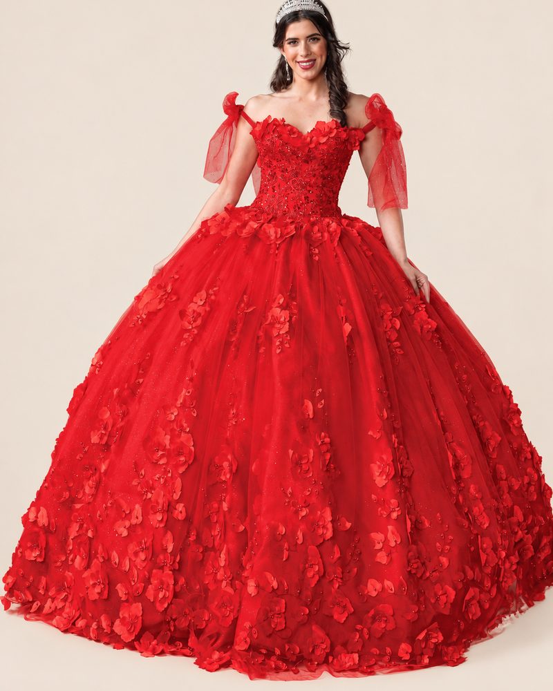 Vestido de XV Lina en color rojo