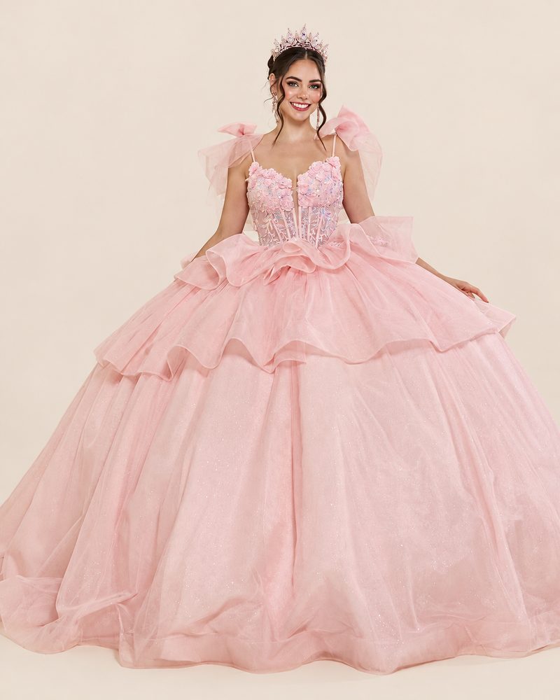 Vestido de XV Lisa en color blush