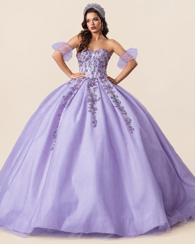 Vestido de XV Luana en color lila