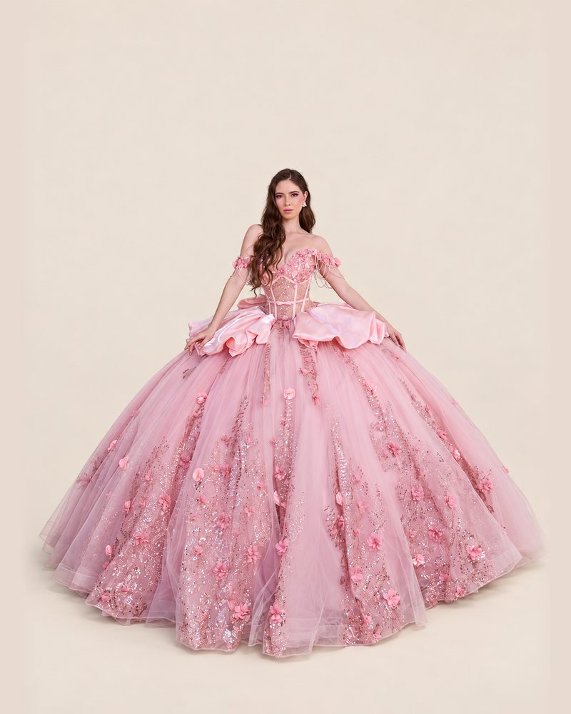 Vestido de XV Luciana en color rosa
