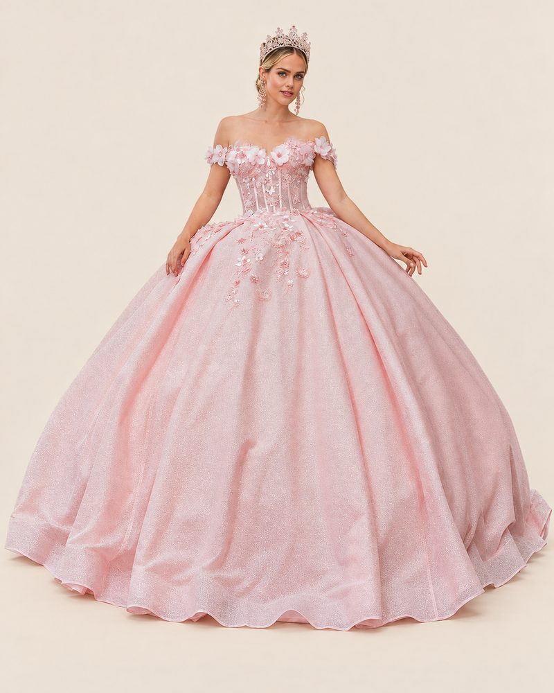 Vestido de XV Lupita en color blush