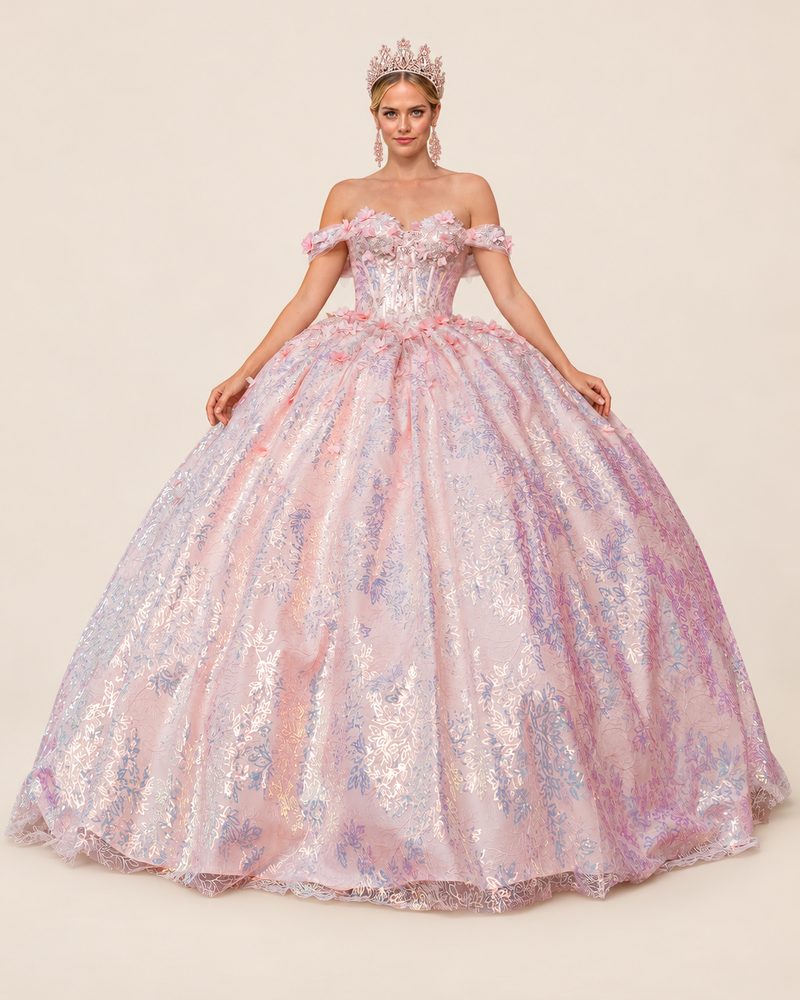 Vestido de XV Maggie en color blush
