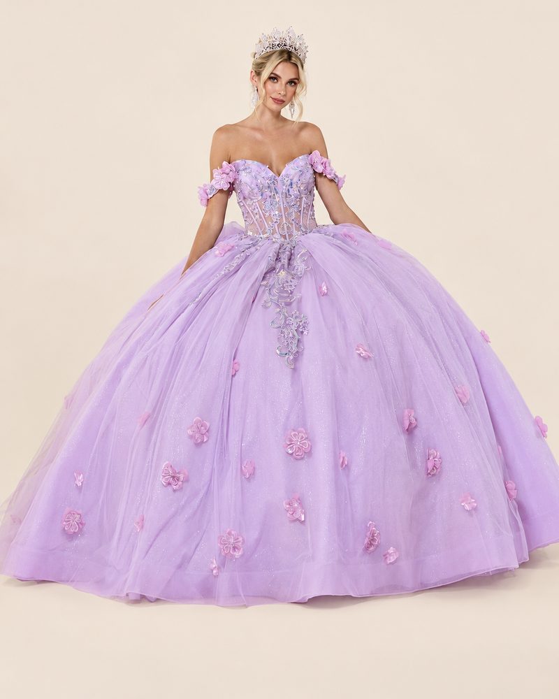 Vestido de XV Malena en color lila