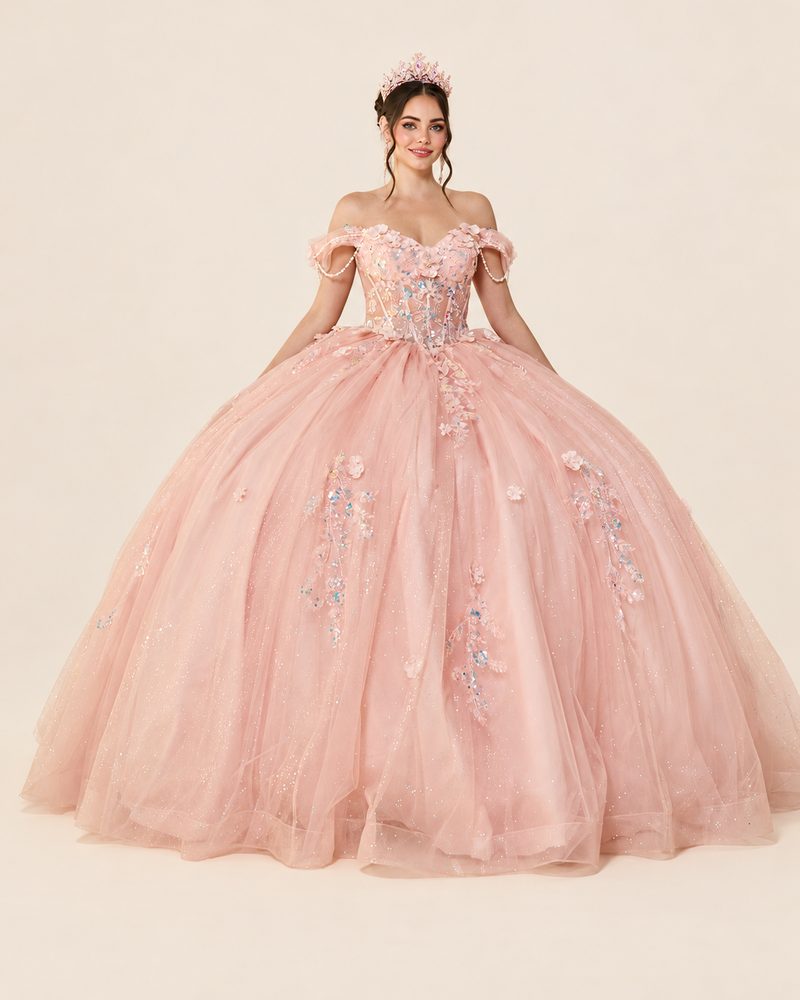 Vestido de XV Margot en color blush
