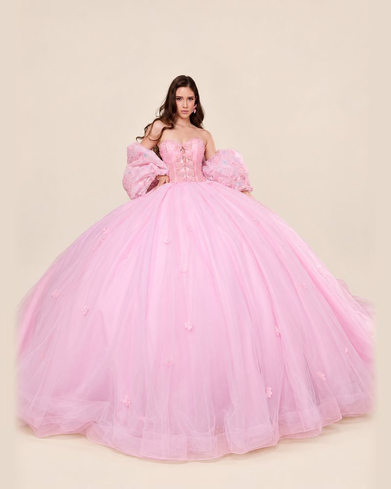 Vestido de XV Mariela en color rosa