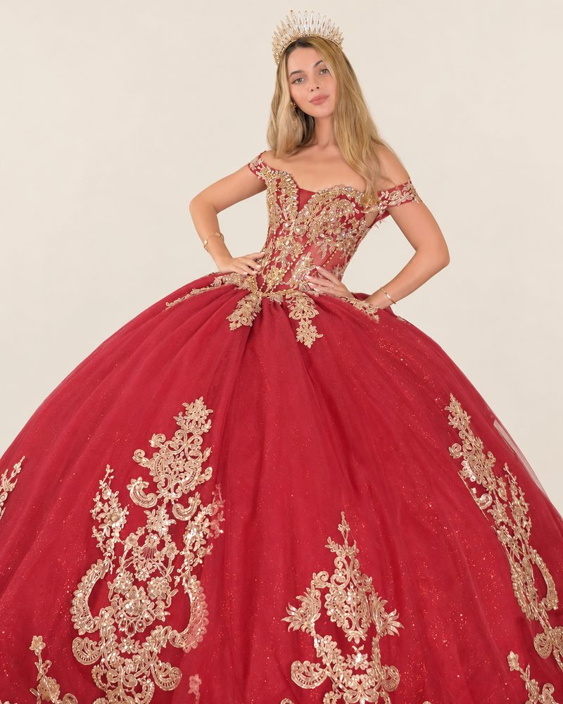 Vestido de XV Matilde en color vino