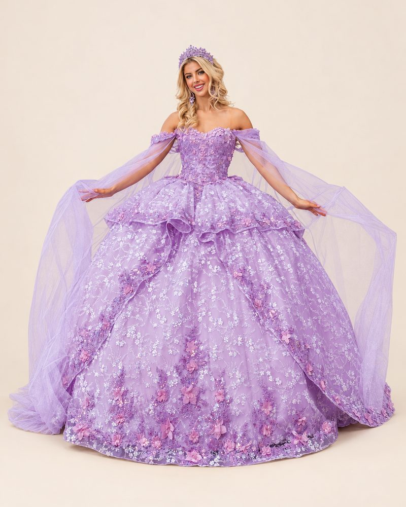 Vestido de XV Mery en color lila