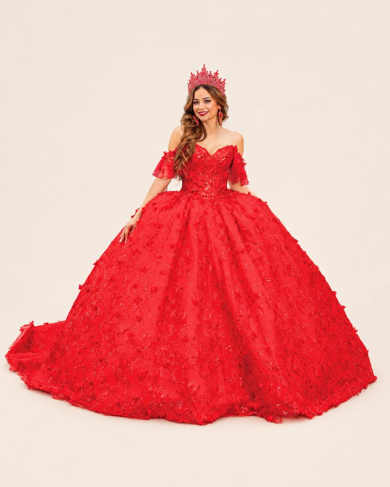 Vestido de XV Mimi en color rojo