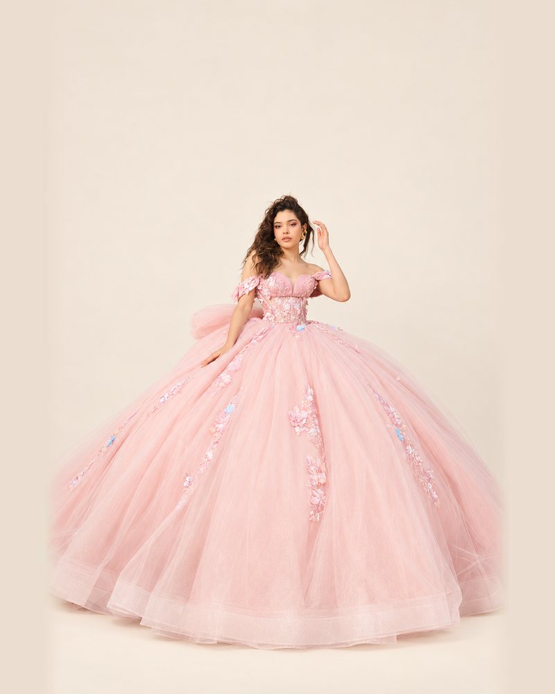 Vestido de XV Montserrat en color rosa