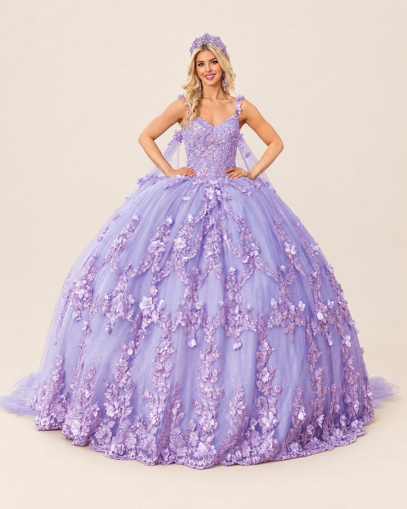 Vestido de XV Naiara en color lila