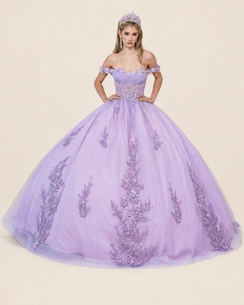 Vestido de XV Naomi en color lila