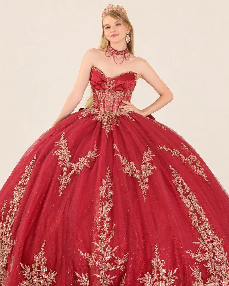 Vestido de XV Natasha en color vino