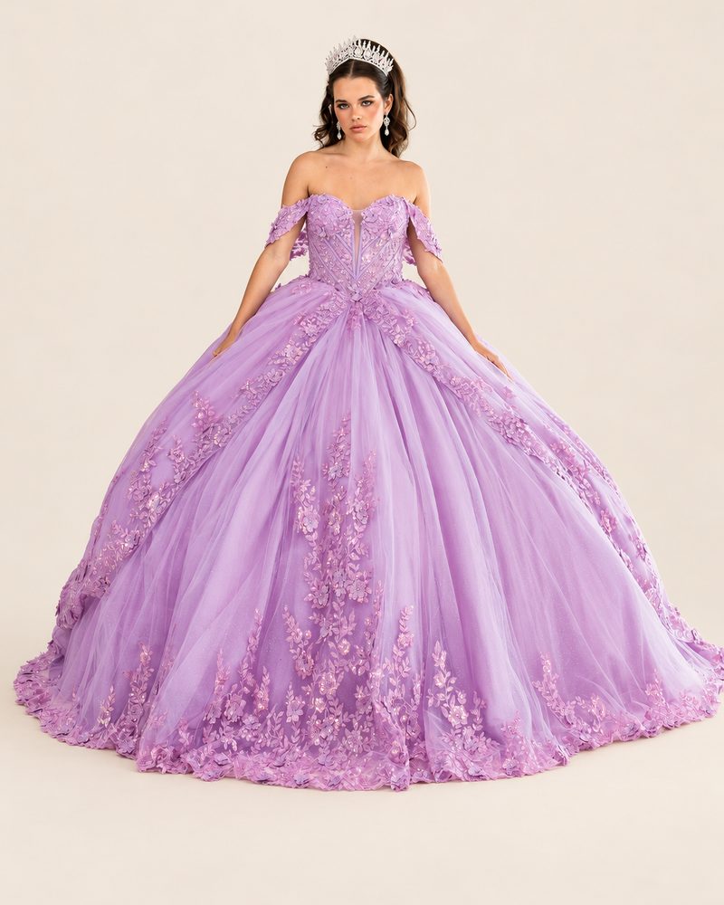 Vestido de XV Nely en color lila